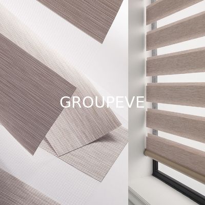 Goede prijs. 140 GSM Zebra Roller Blind Stof met zachte lichtfiltering en moderne stijl online