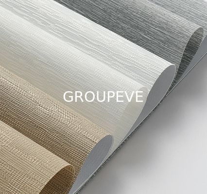 Goede prijs. 100% Blackout 380GSM 3M Width Flame Retardant UV Proof Waterproof Polyester Roller Blinds Fabric online