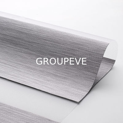 Goede prijs. 425GSM Double Day and Night Customizable Color Zebra Blinds Fabric for French Window online