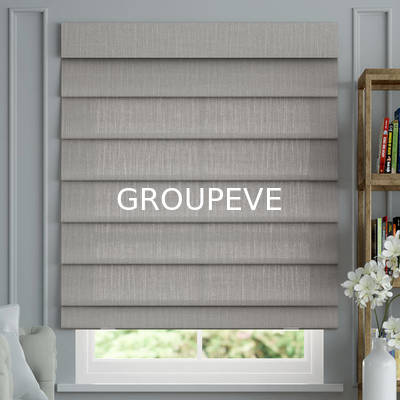 Goede prijs. 100% Polyester Verduisterende Witte Coating Romeinse Jaloezieën Stoffen Voor Moderne Woondecoratie online