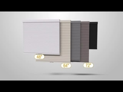 100% van de de Zonneblindenstof van de polyester de Horizontale Honingraat Anti Elektrische Vrije Verontreiniging