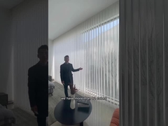 Verticaal het Venstergordijn Venetiaan van Schuifdeurzonneblinden voor Privacy