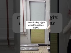 Van de Elektriciteitspanne Cellulaire Schaduwen van Groupeve de Draadloze Zonneblinden van het de Honingraatvenster voor Huis