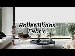 100% Polyester Horizontale Indoor Effen Waterdichte Rolgordijnstoffen